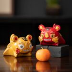 Creative Color Changing Ceramic Cloth Tiger Tea Pet