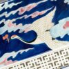 Hand-painted Creative Wucai Ceramics Fairy Crane Gongfu Tea Tray