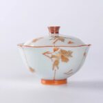 Four Seasons in Bloom Premium Designer Gaiwan Teaset