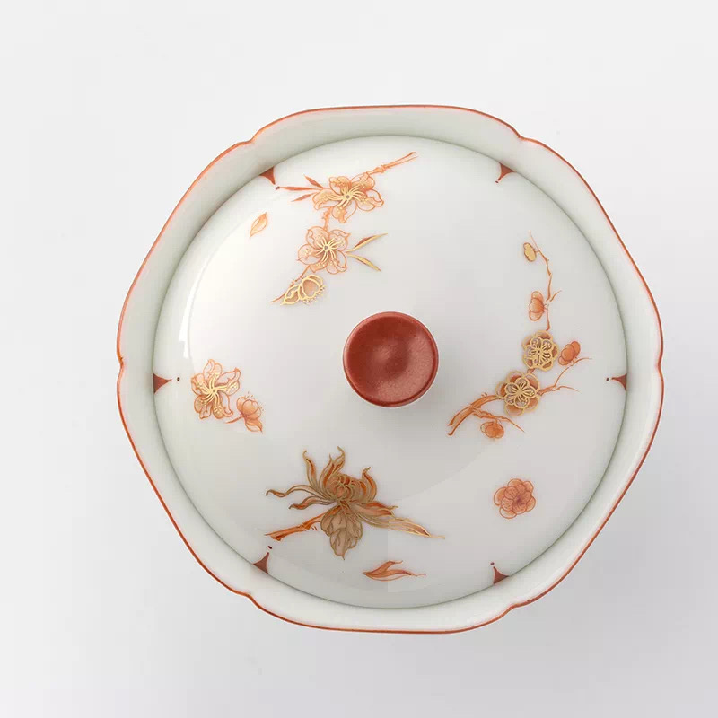 Four Seasons in Bloom Premium Designer Teaset