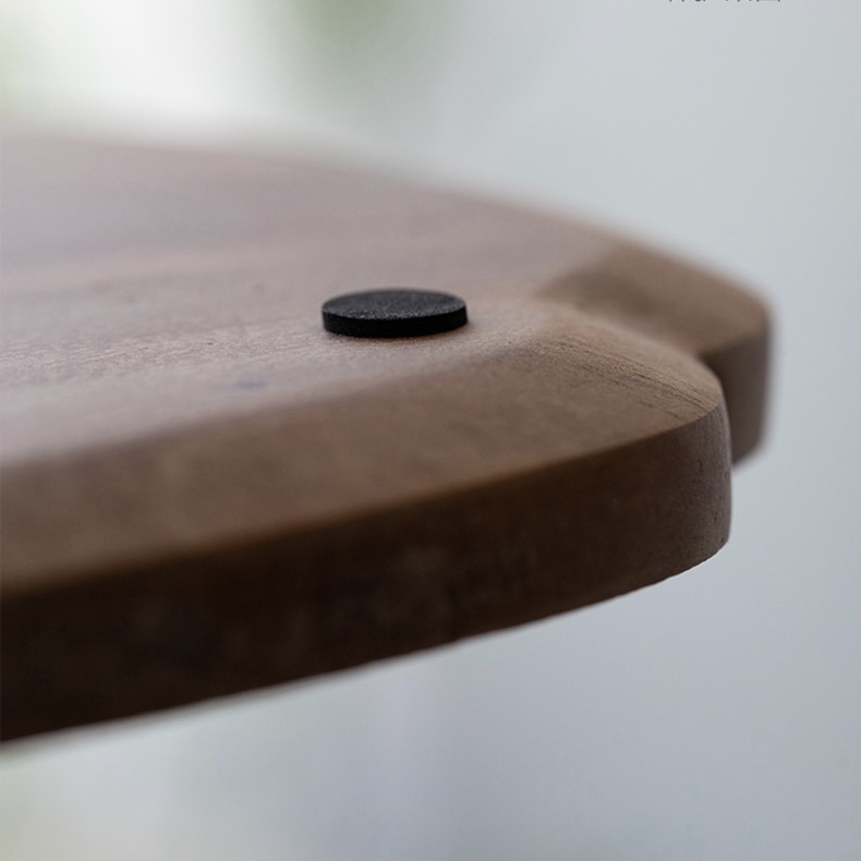 Simple Chic Walnut Wood Kung Fu Tea Tray