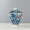 Handmade Hand-painted Ceramic Dance Of The Peacock 100ml Gaiwan (1)
