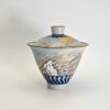 Handmade Hand-painted Ceramic Jade Rabbit’s Gaze 120ml Gaiwan