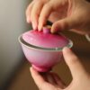 Blushing Girl Gradient Pink Premium Designer 110ml Gaiwan