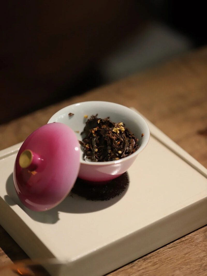 Blushing Girl Gradient Pink Premium Designer 110ml Gaiwan