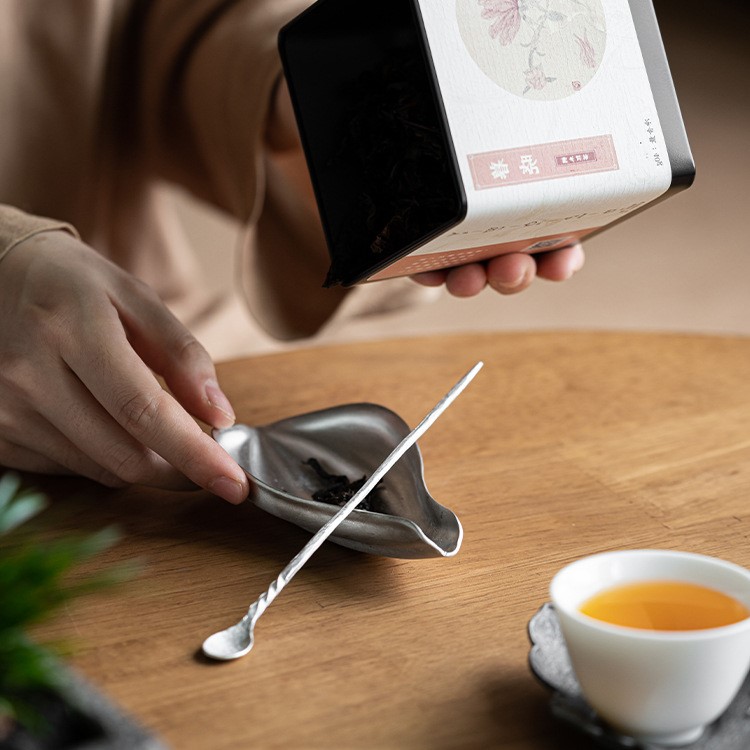 Handmade Tin Zen Style Lotus Petal Kung Fu ChaZe