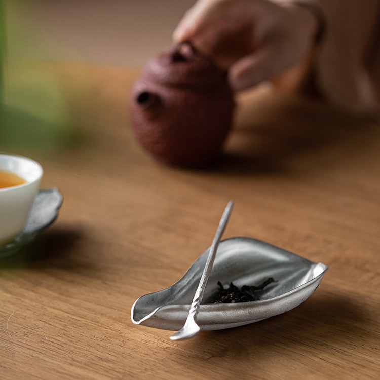 Handmade Tin Zen Style Lotus Petal Kung Fu ChaZe