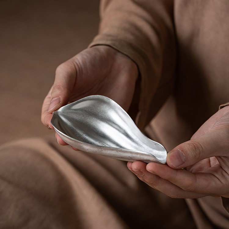 Handmade Tin Zen Style Lotus Petal Kung Fu ChaZe