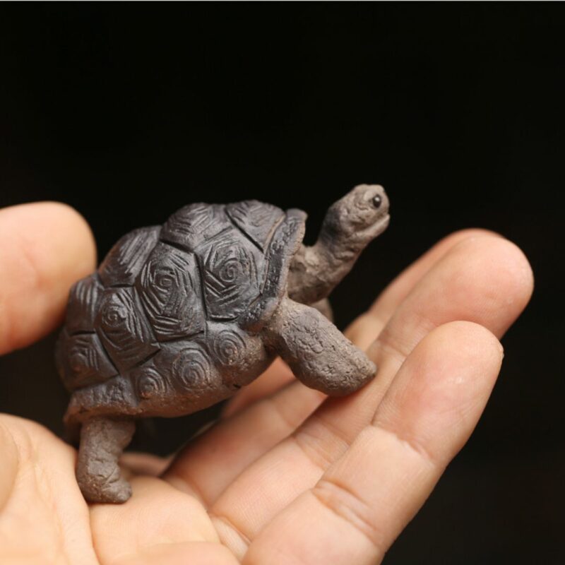 Creative Zisha Yixing Clay Little Turtle Tea Pet