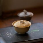 Handmade Golden Duanni Qing Hui Duanni Moon Rabbit Astronaut 120ml Gaiwan