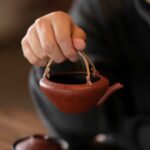 Handmade Japanese Style Zhuni Zini Rattan 150ml Fair Cup Gong Dao Bei
