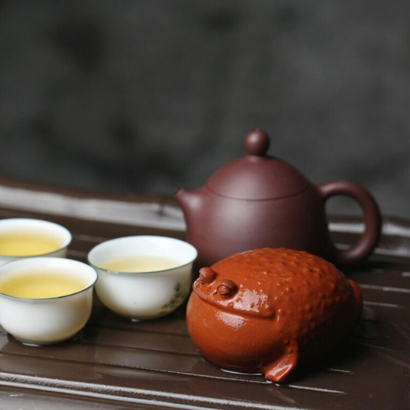 Creative Zisha Yixing Clay Nerdy Toad Tea Pet