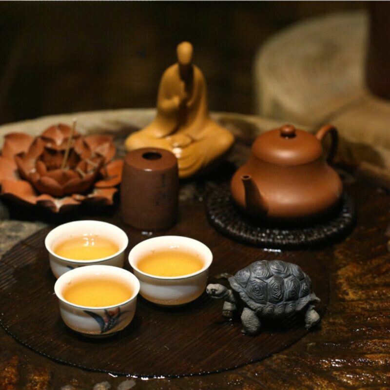 Creative Zisha Yixing Clay Little Turtle Tea Pet