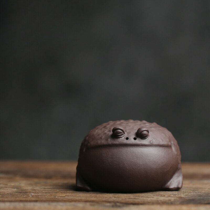 Creative Zisha Yixing Clay Nerdy Toad Tea Pet