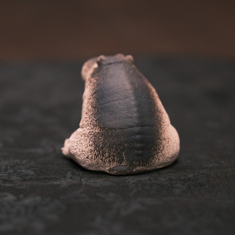 Handmade Zisha Yixing Clay Chunky Little Hippo Tea Pet