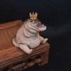 chubby gator Creative Zisha Yixing Clay Cute Little Chubby Crocodile Tea Pet