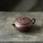 Aged Zini Wu Chen Lotus 170ml Yixing Teapot