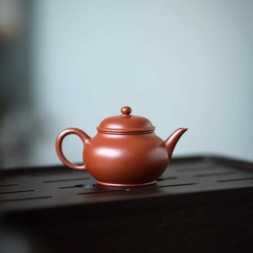 Zhuni Curved Spout Shui Ping 110ml Yixing Teapot