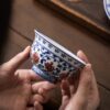 Screenshot Qinghua Ceramic Underglaze Red 100ml Tea Cup