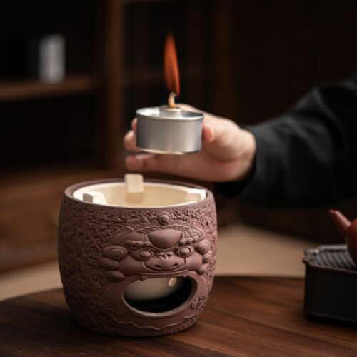 Iron-rust-Glaze-Crude-Pottery-