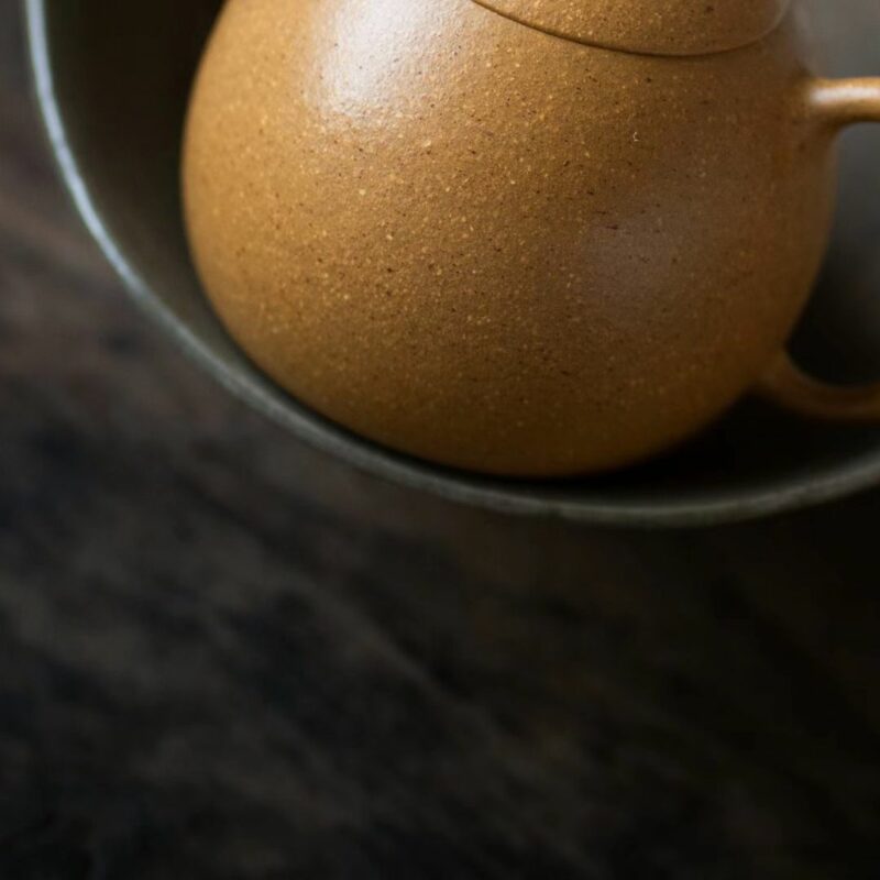 Golden Melon Duanni 150ml Yixing Teapot