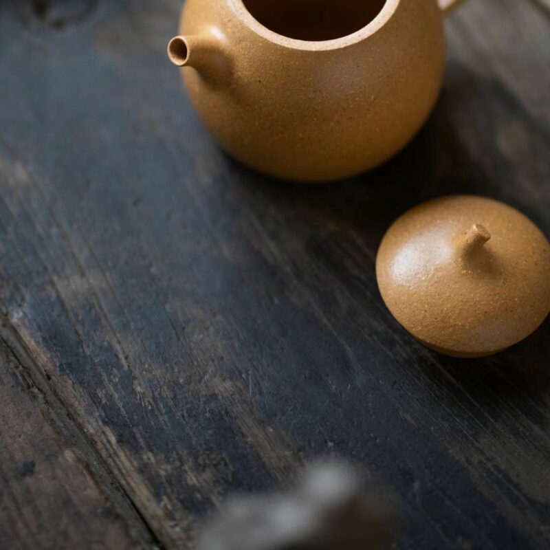 Golden Melon Duanni 150ml Yixing Teapot