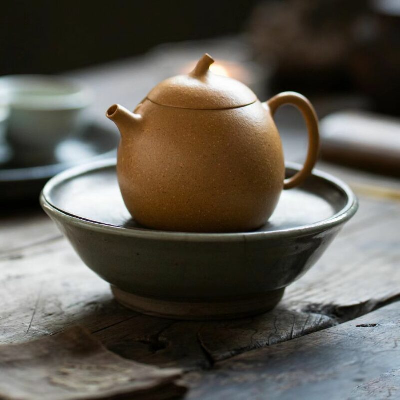 Golden Melon Duanni 150ml Yixing Teapot