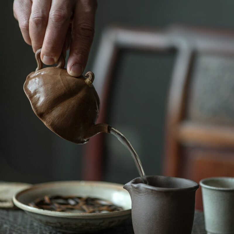 Duanni Lotus Pod 110ml Yixing Teapot