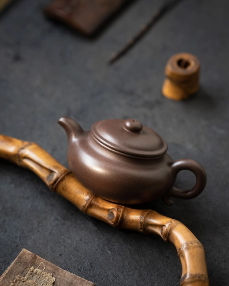 Fang Gu Hei Xin Tu Zini 160ml Yixing Teapot
