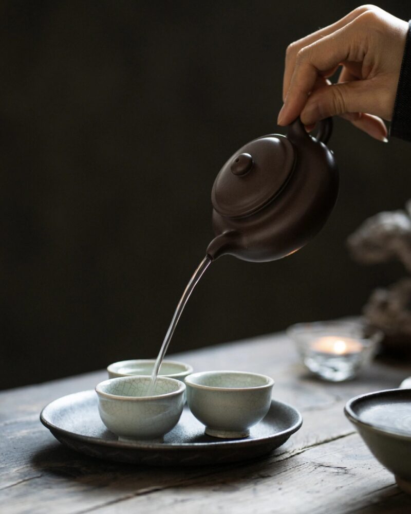 Fang Gu Hei Xin Tu Zini 160ml Yixing Teapot