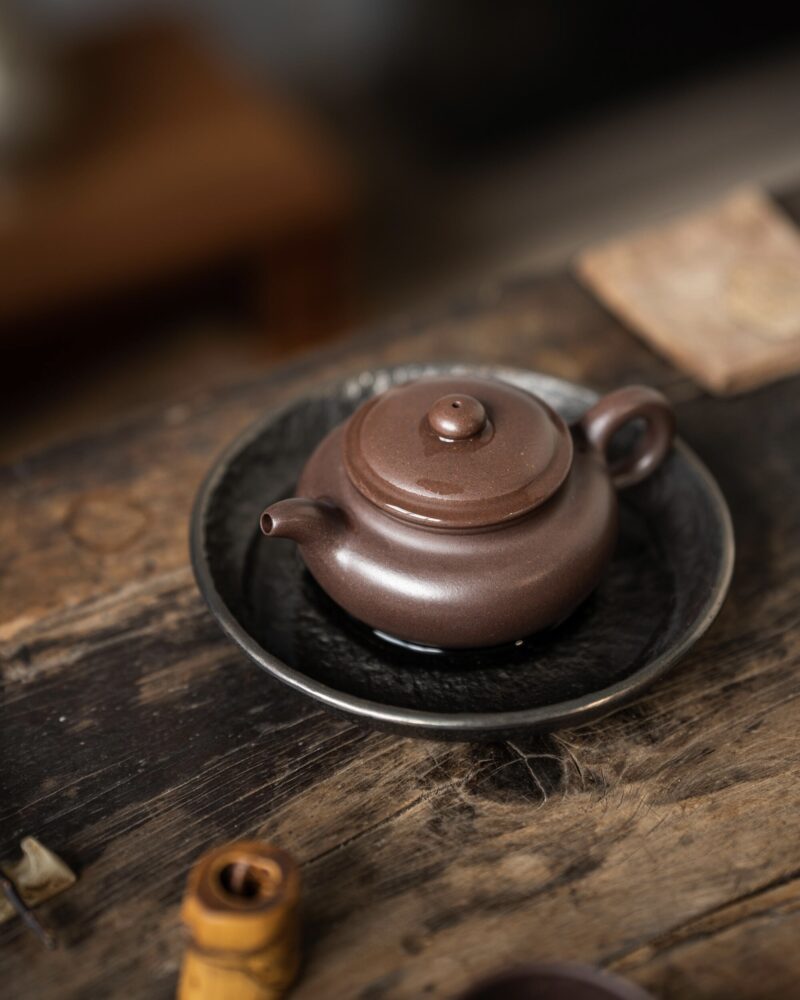 Fang Gu Hei Xin Tu Zini 160ml Yixing Teapot