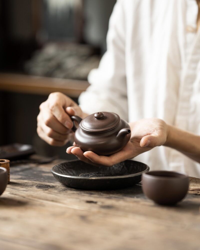 Fang Gu Hei Xin Tu Zini 160ml Yixing Teapot