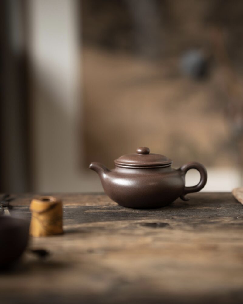 Fang Gu Hei Xin Tu Zini 160ml Yixing Teapot