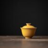 Secret Bamboo Yellow 100ml Gaiwan (1) Secret Bamboo Yellow 100ml Gaiwan