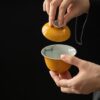 Secret Bamboo Yellow 100ml Gaiwan (2) Secret Bamboo Yellow 100ml Gaiwan