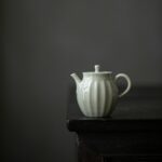 Grey Glaze Japanese Style Ceramic 150ml Teapot
