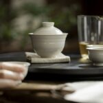 Grey Glaze Simple Chic Ceramic 120ml Gaiwan