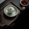 Grey Glaze Ceramic Gourd 130ml Gaiwan