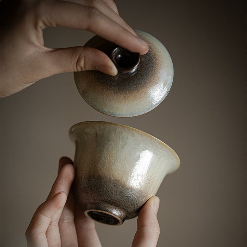 448-11 Kiln Transmutation Ceramic 135ml Gaiwan