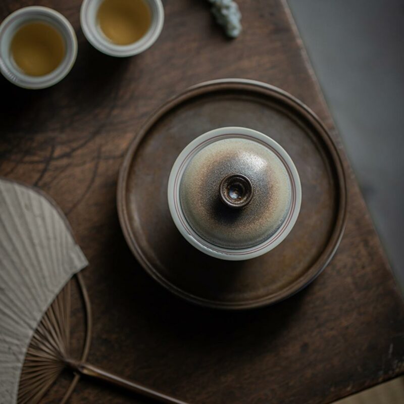 448-5 Kiln Transmutation Ceramic 135ml Gaiwan