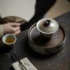 448-7 Kiln Transmutation Ceramic 135ml Gaiwan