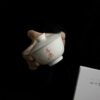 450-6 Grey Glaze Calligraphy Ceramic Xi Le 110ml Gaiwan