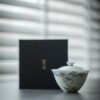 460-6 Hand painted Ceramic Pine 130ml Gaiwan