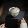 Hand painted Ceramic Strawberry 120ml Gaiwan