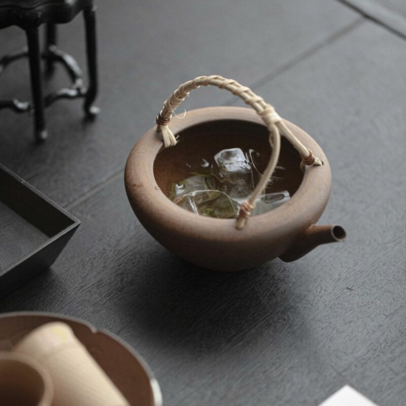 5 Handmade Japanese Style Aged Rock Clay 200ml Fair Cup Gong Dao Bei