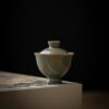 Yue Ware Gilt Painting Ceramic 110ml Gaiwan
