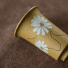 Clay Painting Duanni Daisy 50ml Tea Cup (5) Clay Painting Duanni Daisy 50ml Tea Cup