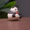 Handmade Zisha Yixing Clay Panda Hua Hua Tea Pet (12) Handmade Zisha Yixing Clay Panda Hua Hua Tea Pet