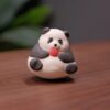 Handmade Zisha Yixing Clay Panda Hua Hua Tea Pet (14) Handmade Zisha Yixing Clay Panda Hua Hua Tea Pet