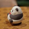 Handmade Zisha Yixing Clay Panda Hua Hua Tea Pet (7) Handmade Zisha Yixing Clay Panda Hua Hua Tea Pet
